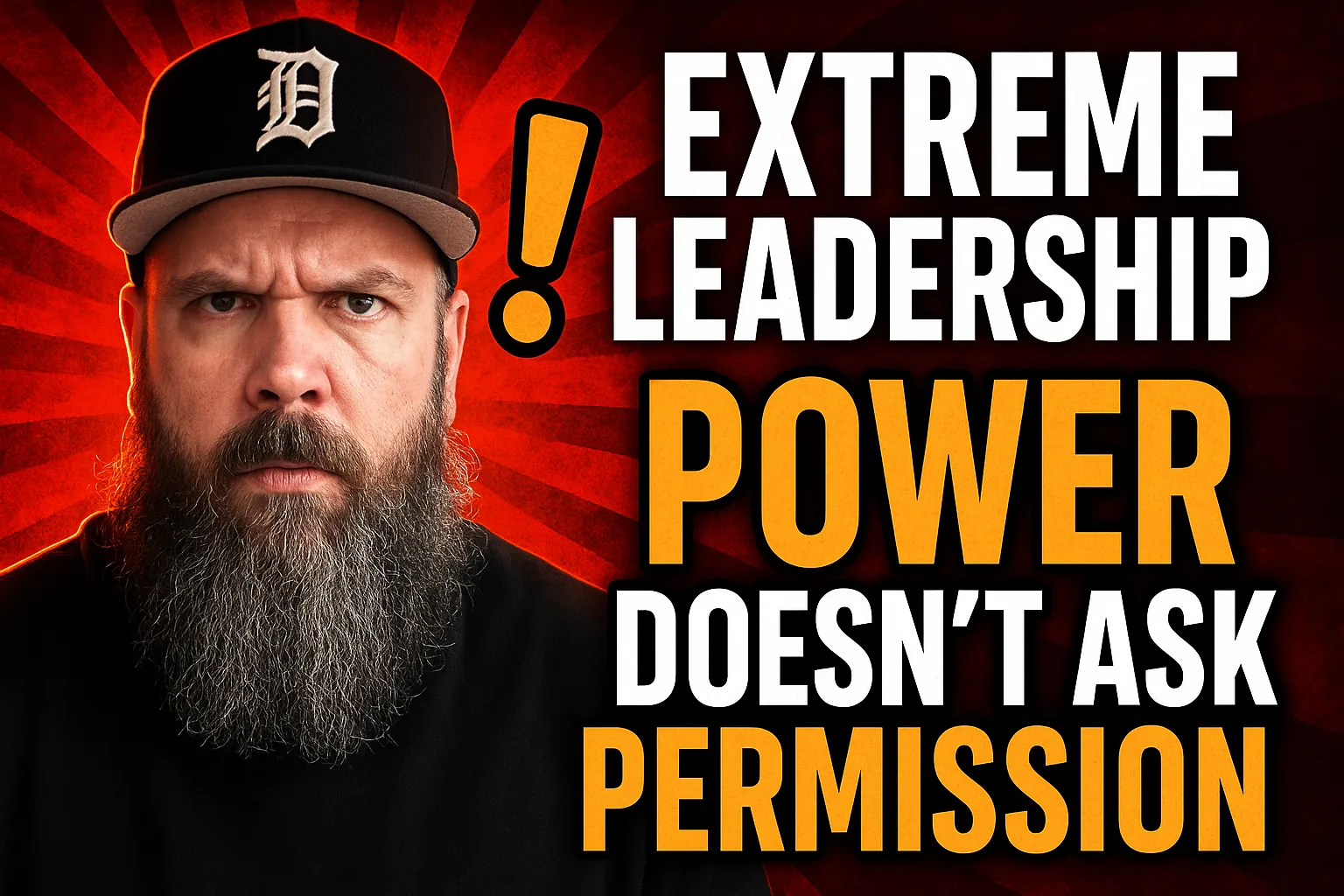 YouTube Thumbnails with JSON Prompts Extreme Leadership Example